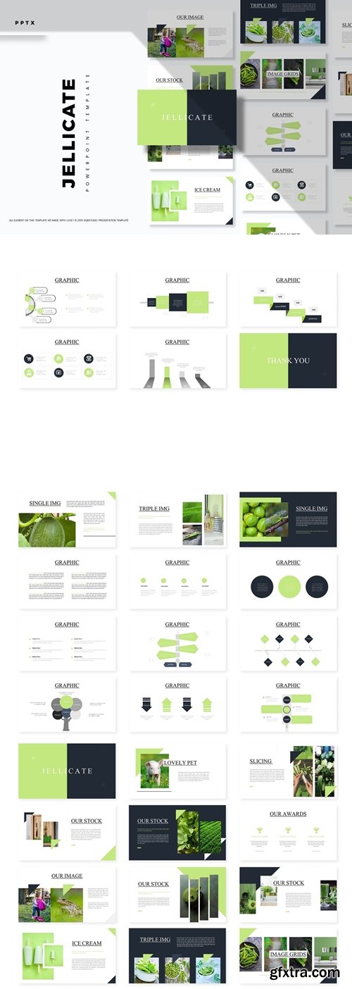 Jellycate - Powerpoint, Keynote, Google Slides Templates