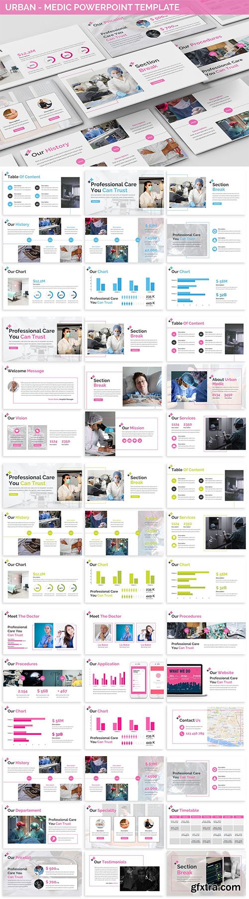 Urban - Medic Powerpoint Template Urban - Medic Powerpoint Template