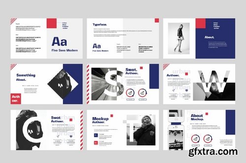 Authoer Modern - Powerpoint Google Slides and Keynote Templates