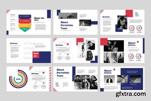 Authoer Modern - Powerpoint Google Slides and Keynote Templates