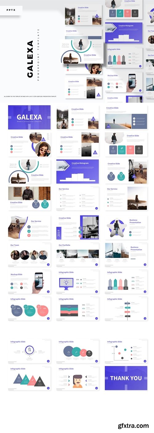 Galexa - Powerpoint, Keynote, Google Slides Templates