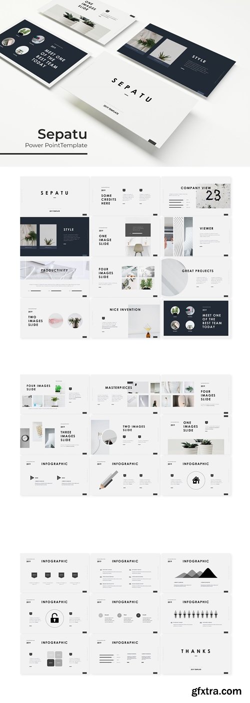 Sepatu - Powerpoint, Keynote, Google Slides Templates