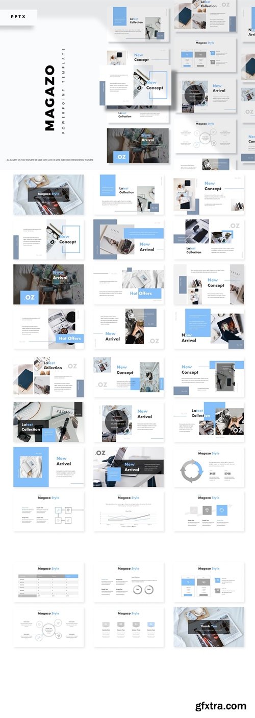 Magazo - Powerpoint, Keynote, Google Slides Templates