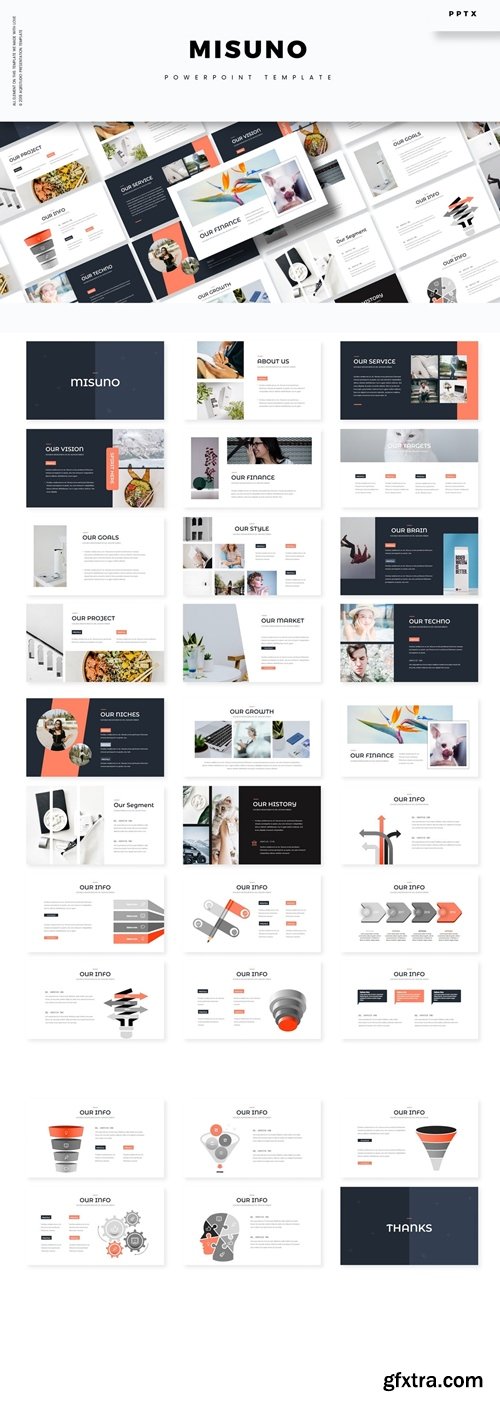 Misuno - Powerpoint, Keynote, Google Slides Templates