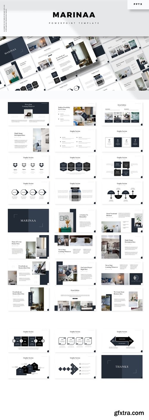 Marina - Powerpoint Template