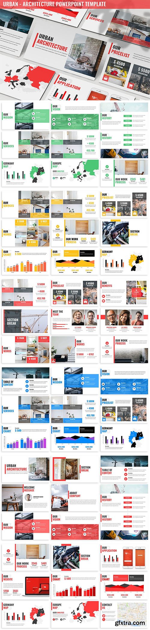 Urban - Architecture Powerpoint Template Urban - Architecture Powerpoint Template