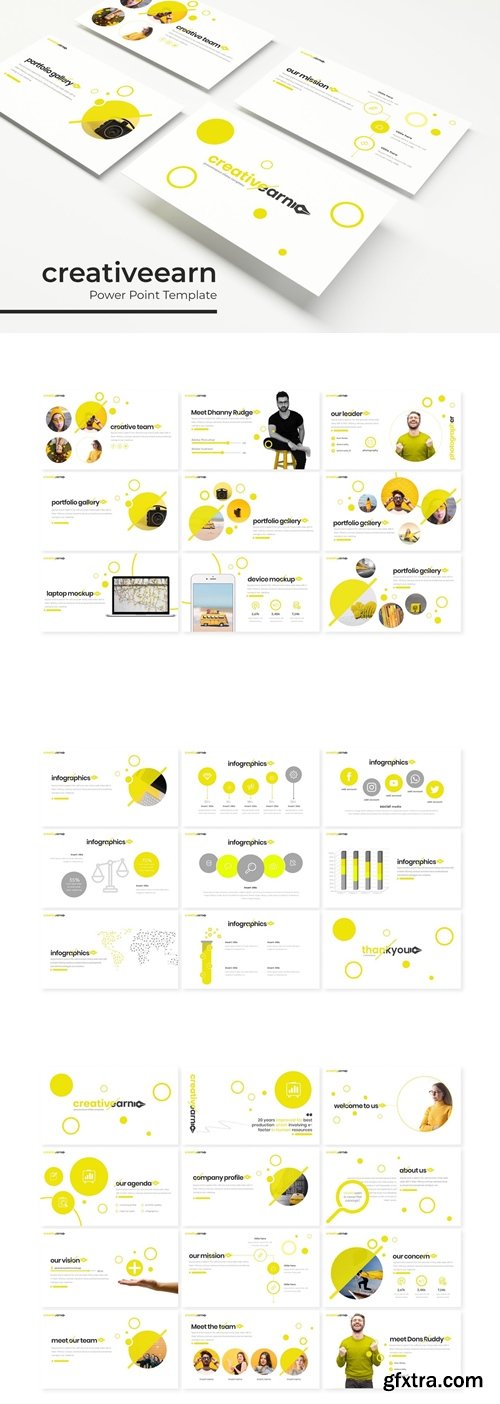 creativeearn - Powerpoint, Keynote, Google Slides Templates