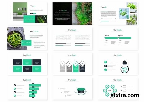 Leaves - Powerpoint Google Slides and Keynote Templates