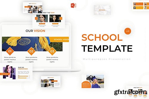 School - Powerpoint Template