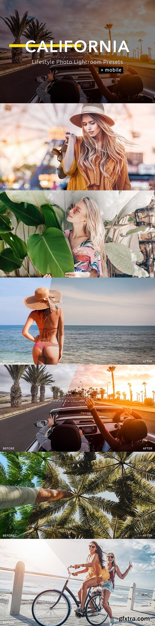 California - Lifestyle Photo Lightroom Presets