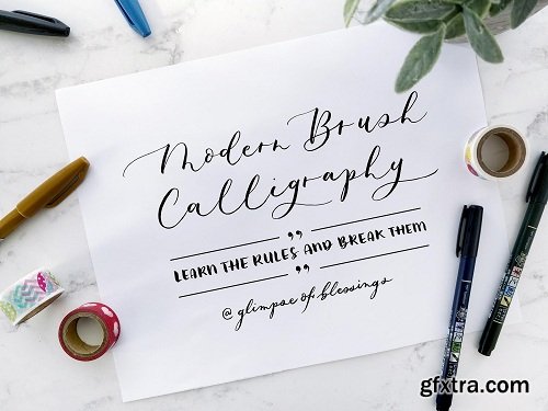Modern Brush Calligraphy: Learn the Rules and Break Them