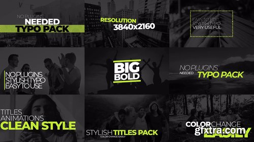 Stylish Titles Pack V3 219048 Stylish Titles Pack V3 219048