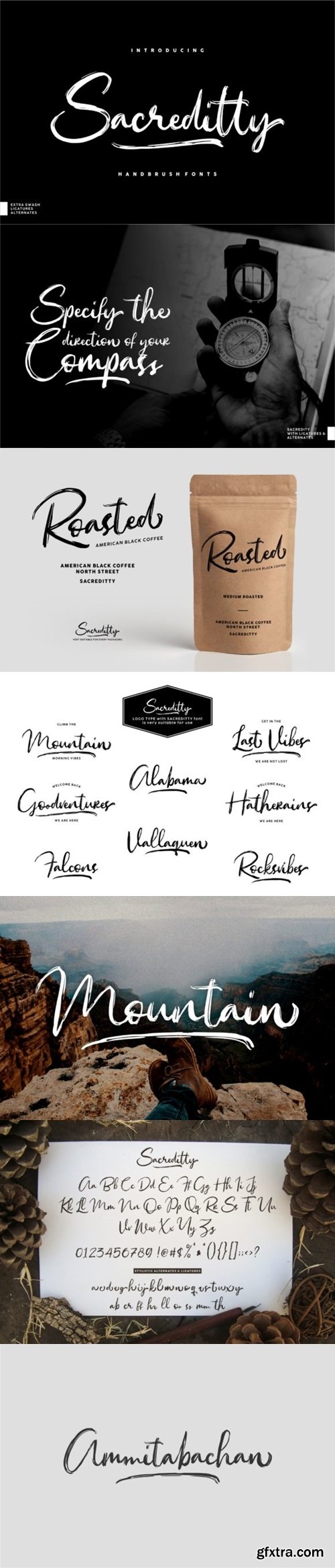 CM - Sacreditty Handbrush Fonts 3737124