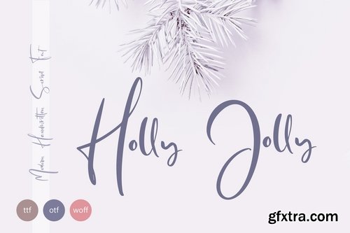 CM - Holly Jolly Hand Drawn Font 3738169