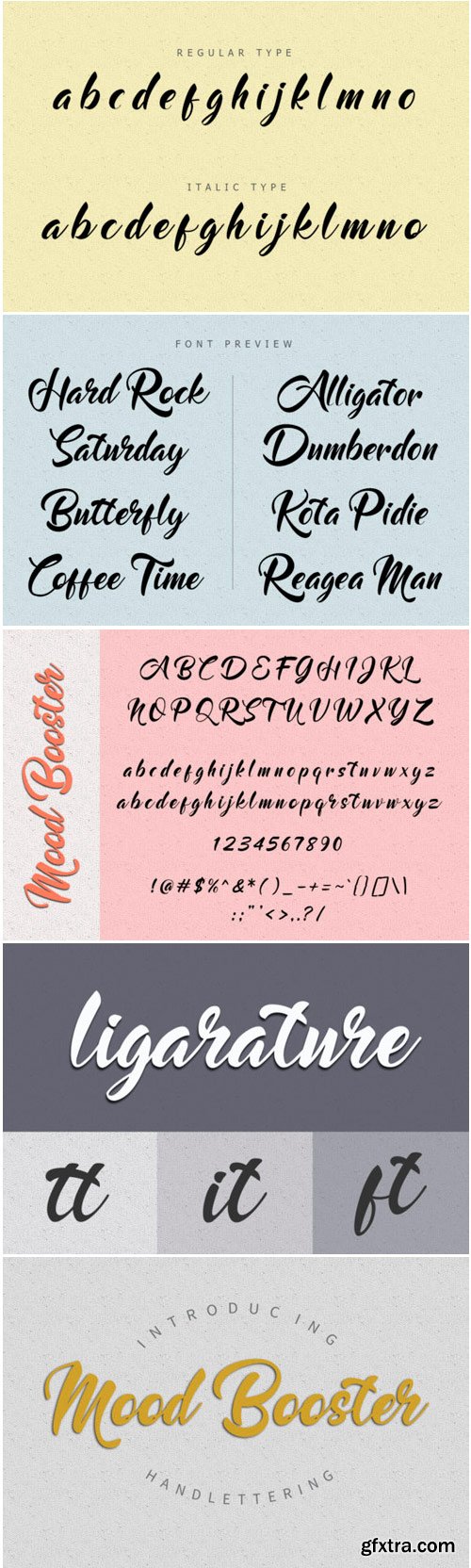 Mood Booster Font