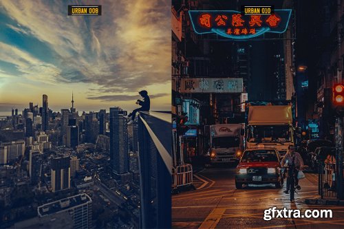 10 Urban Photoshop Action