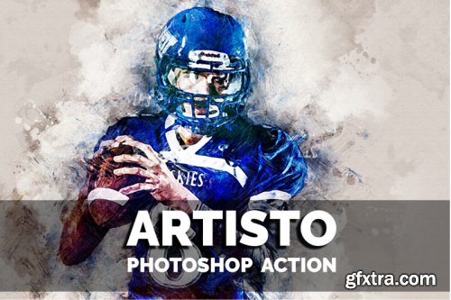 4 in 1 Watercolor Pack Photoshop Actions