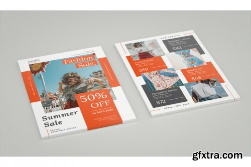 Annie - Fashion sale flyer