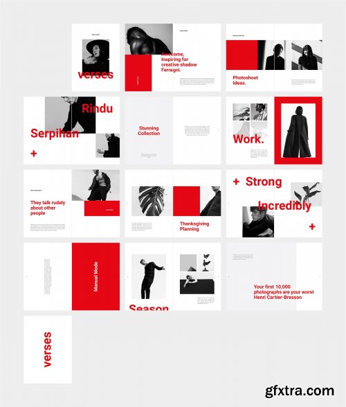 CreativeMarket - VERSES Photography Portfolio 3656640