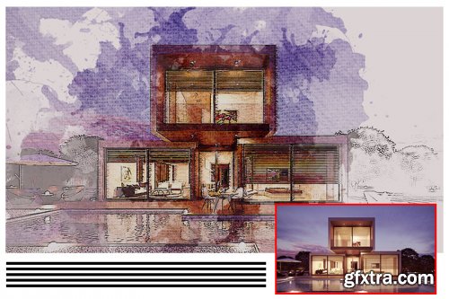 Architecture Photoshop Action