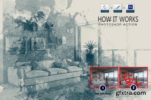 Architecture Photoshop Action