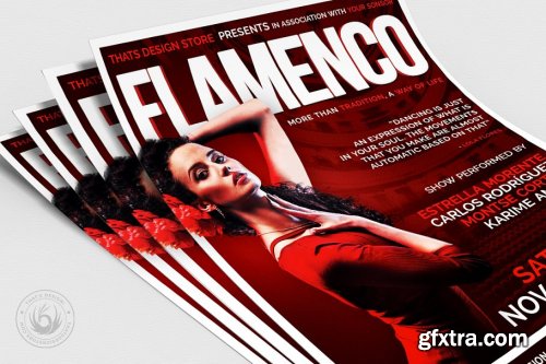 Flamenco Flyer Template V1