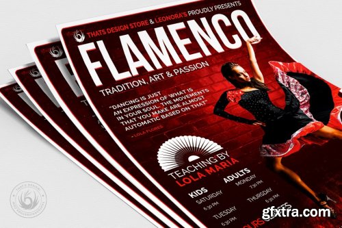 Flamenco Flyer Template V3