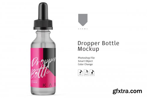 CreativeMarket - Dropper Bottle Mockup Matte 13 3661772