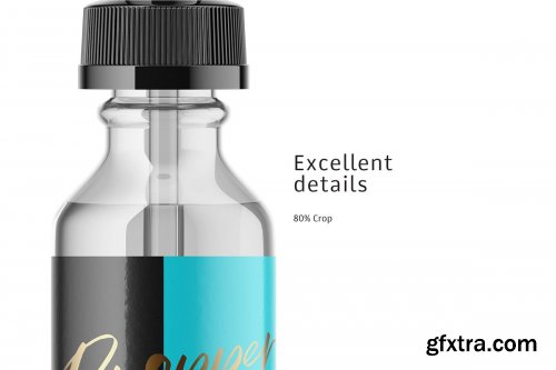 CreativeMarket - Dropper Bottle Mockup Glass 14 3662170