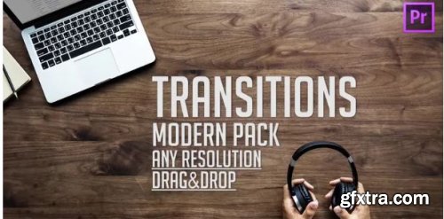 Modern Transitions Presets (pack 6) - Premiere Pro Templates 207562