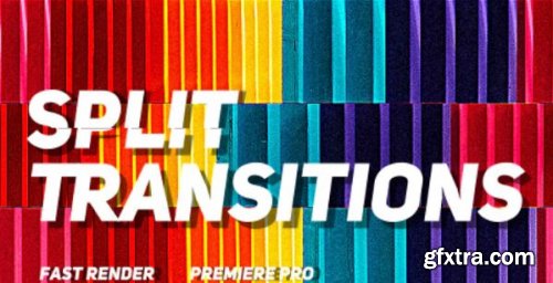 Split Transitions - Premiere Pro Templates 208504
