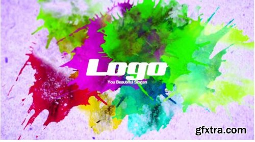 Colorful Paint Logo Reveal - Premiere Pro Templates 207672
