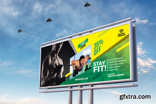 Fitness Billboard Template