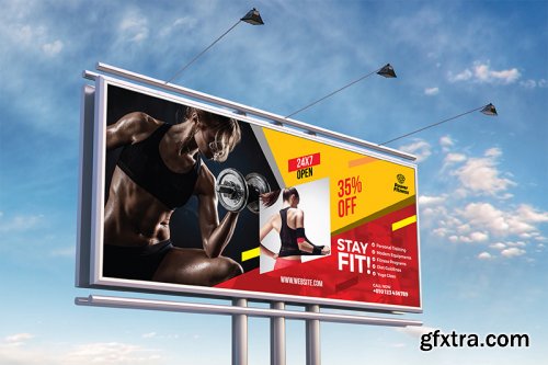 Fitness Billboard Template