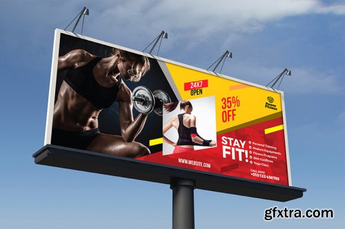 Fitness Billboard Template