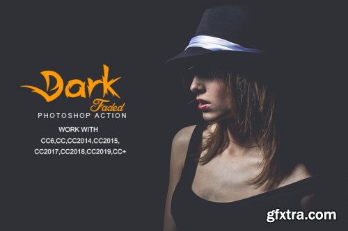 Dark Faded Photoshop Action