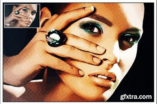 Comic Book Paint Photoshop Action