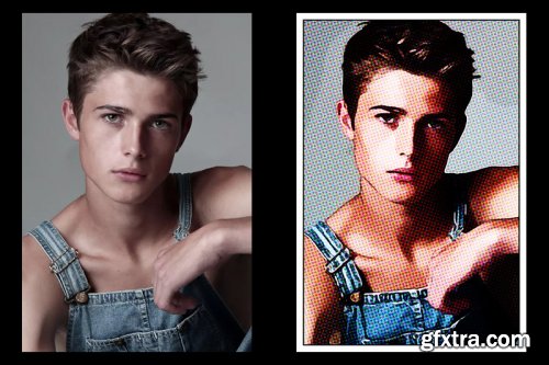 Comic Book Paint Photoshop Action