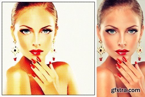 Comic Book Paint Photoshop Action