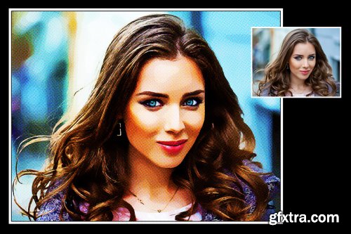 Comic Book Paint Photoshop Action