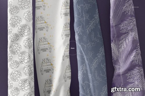 CreativeMarket - Fabric Rolls Mockup 70 FF v 6 3341307