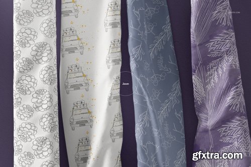 CreativeMarket - Fabric Rolls Mockup 70 FF v 6 3341307