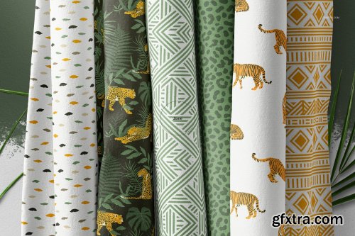 CreativeMarket - Fabric Rolls Mockup 71 FF v 6 3341104