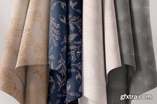 CreativeMarket - Hanging Fabrics Mockup 61 FF v 6 3341524
