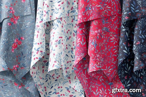 CreativeMarket - Hanging Fabrics Mockup 62 FF v 6 3345576