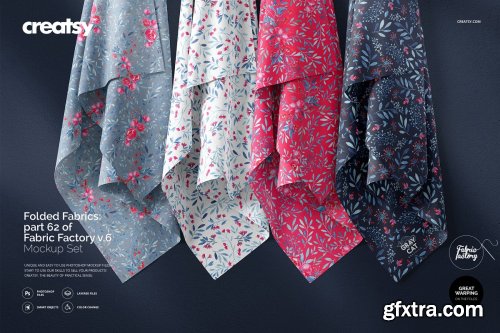 CreativeMarket - Hanging Fabrics Mockup 62 FF v 6 3345576
