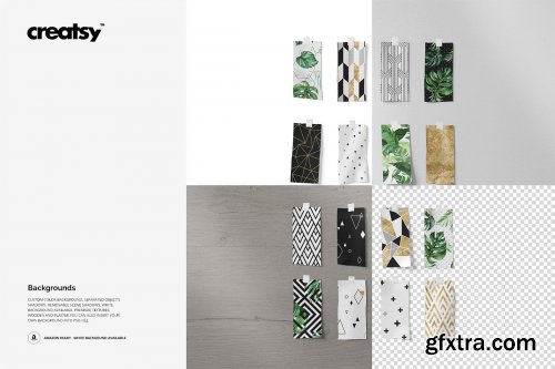 CreativeMarket - Fabric Pieces Mockup 65 FF v 6 3338776