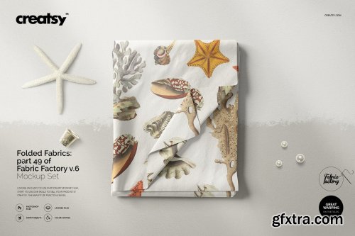 CreativeMarket - Folded Fabrics Mockup 49 FF v 6 3336465