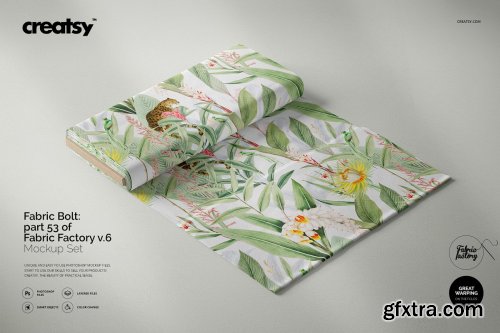 CreativeMarket - Fabric Bolt Mockup 53 FF v 6 3335255