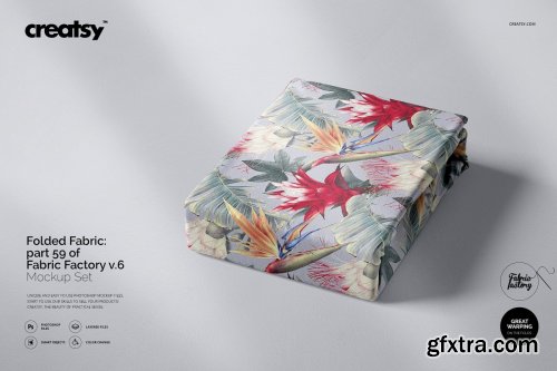 CreativeMarket - Folded Fabric Mockup 59 FF v 6 3341432